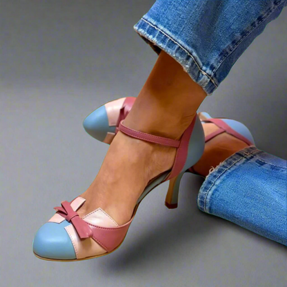 Women's Heeled Sandals with Lightweight Breathable Design
