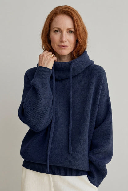 Women's Hoodie with Relaxed Fit and Hooded Design