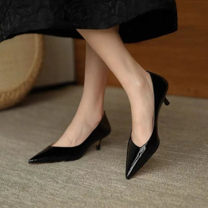 Women's Kitten Heels with Pointed Toe