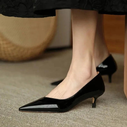 Women's Kitten Heels with Pointed Toe