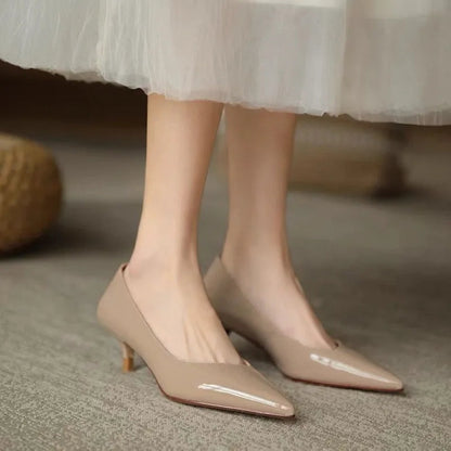 Women's Kitten Heels with Pointed Toe