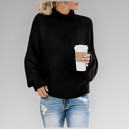 Women's Knitted Winter Sweater with Stylish Design