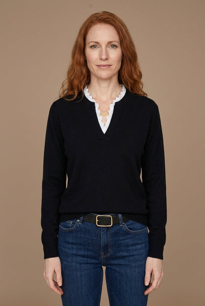 Women's Lace Top with Flattering Silhouette
