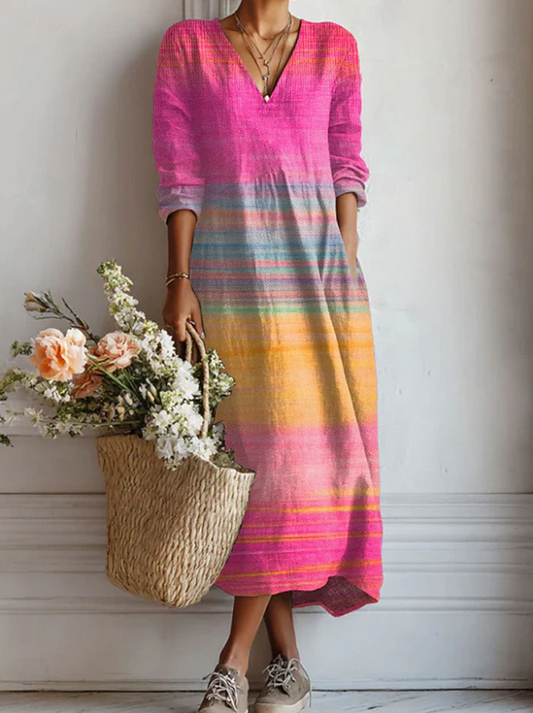 Women's Loose Fit Dress with Pockets for Everyday Comfort