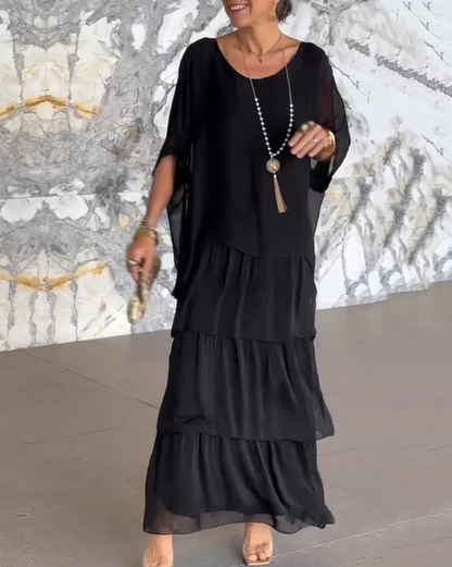 Women's Maxi Dress with Flowing Cut for Elegant Occasions