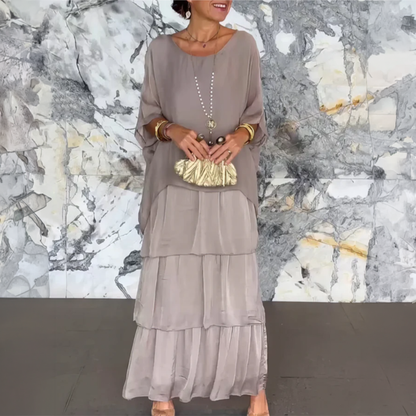 Women's Maxi Dress with Flowing Cut for Elegant Occasions