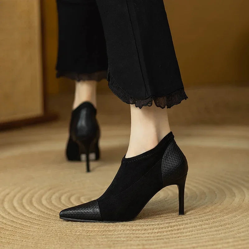 Women's Pointy Toe Heels with Classic Stiletto Heel