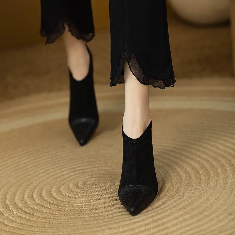 Women's Pointy Toe Heels with Classic Stiletto Heel