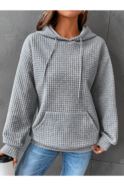 Women's Pullover Hoodie with Relaxed Fit for Everyday Wear