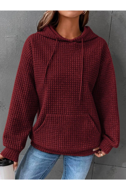 Women's Pullover Hoodie with Relaxed Fit for Everyday Wear