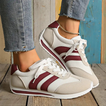 Women's Retro Walking Shoes with Breathable Mesh