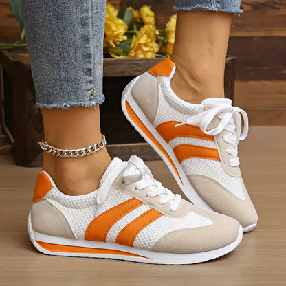 Women's Retro Walking Shoes with Breathable Mesh