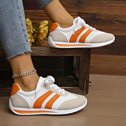 Women's Retro Walking Shoes with Breathable Mesh