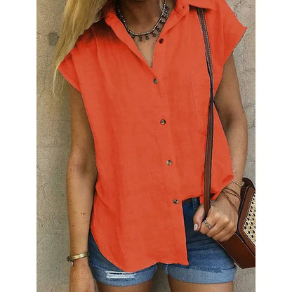 Women's Sleeveless Shirt with Lightweight Design
