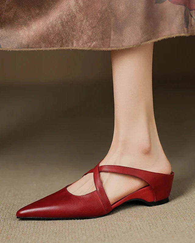 Women's Slip-On Mule Shoes with Soft Cushioned Insole