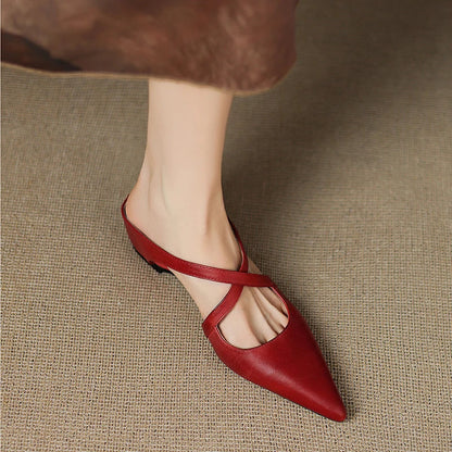Women's Slip-On Mule Shoes with Soft Cushioned Insole