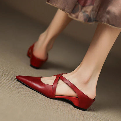 Women's Slip-On Mule Shoes with Soft Cushioned Insole