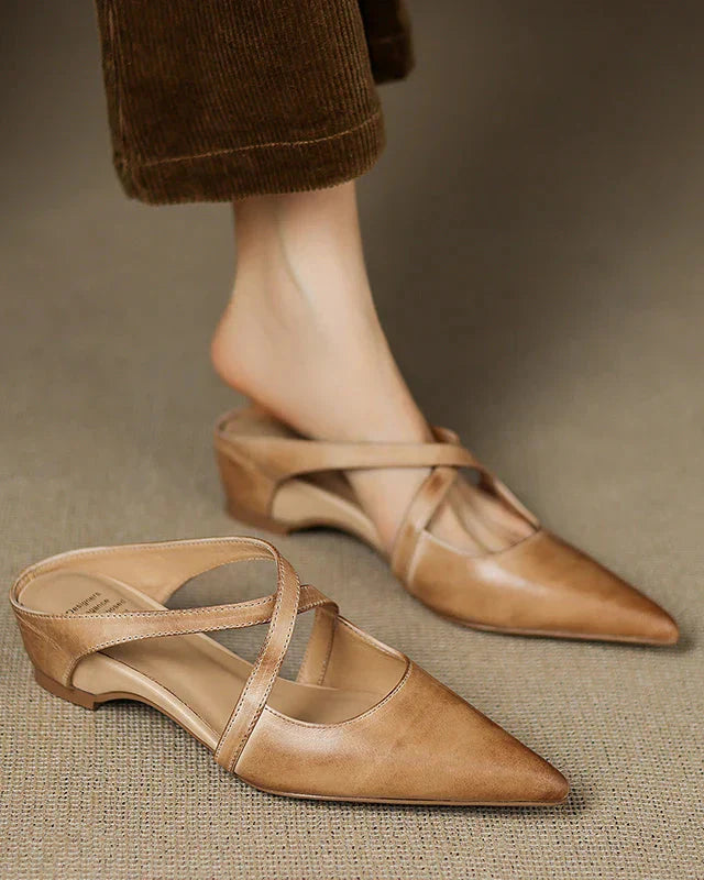 Women's Slip-On Mule Shoes with Soft Cushioned Insole