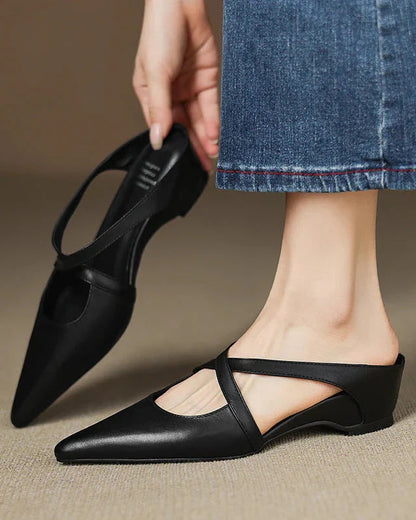 Women's Slip-On Mule Shoes with Soft Cushioned Insole