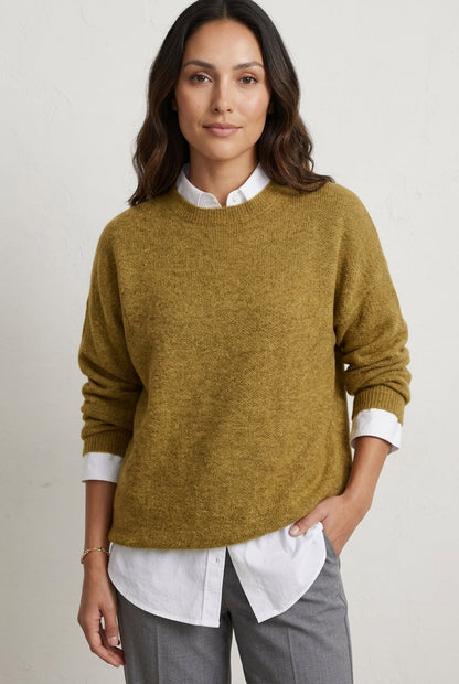 Women's Soft Knit Sweater with Timeless Elegance