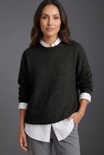 Women's Soft Knit Sweater with Timeless Elegance