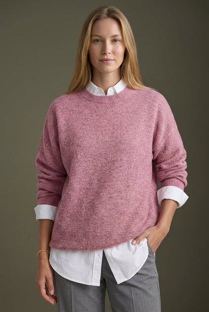 Women's Soft Knit Sweater with Timeless Elegance