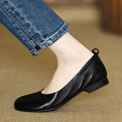 Women's Square-Toe Flats with Soft Sole for Everyday Comfort