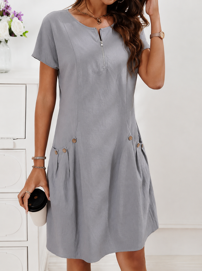 Women's Summer Dress with Flowy Fit and Breathable Design