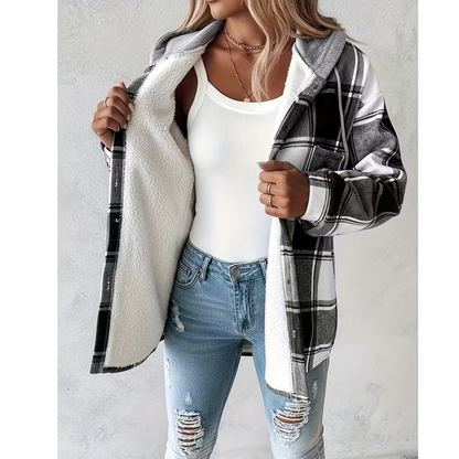 Women's Tailored Autumn Jacket with Soft Fabric for Cosy Comfort