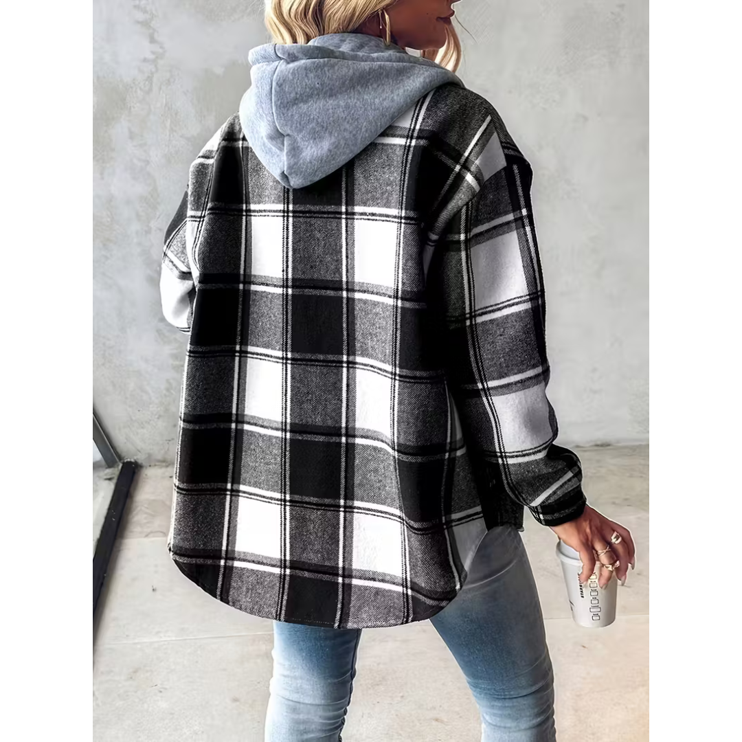 Women's Tailored Autumn Jacket with Soft Fabric for Cosy Comfort