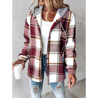Women's Tailored Autumn Jacket with Soft Fabric for Cosy Comfort