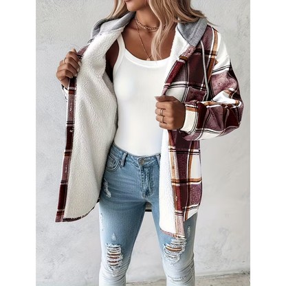 Women's Tailored Autumn Jacket with Soft Fabric for Cosy Comfort