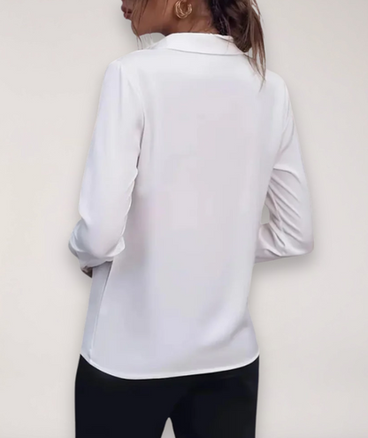 Sofia | Buttoned Office Blouse