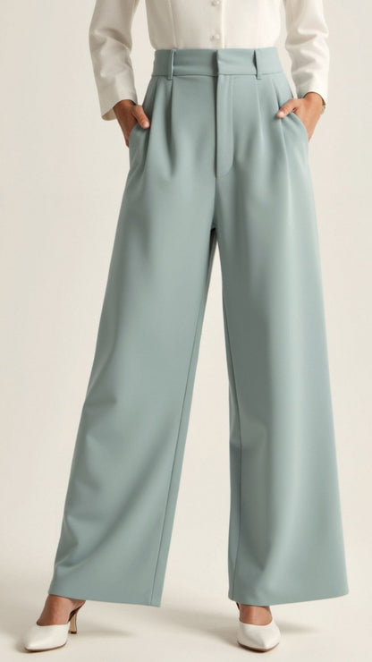 daisy | high waisted wide leg trousers
