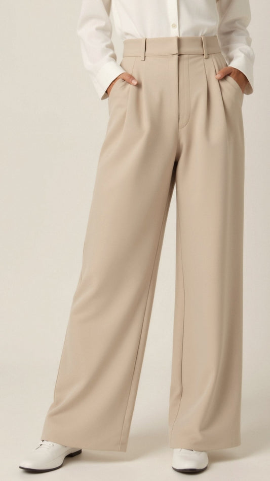 daisy | high waisted wide leg trousers