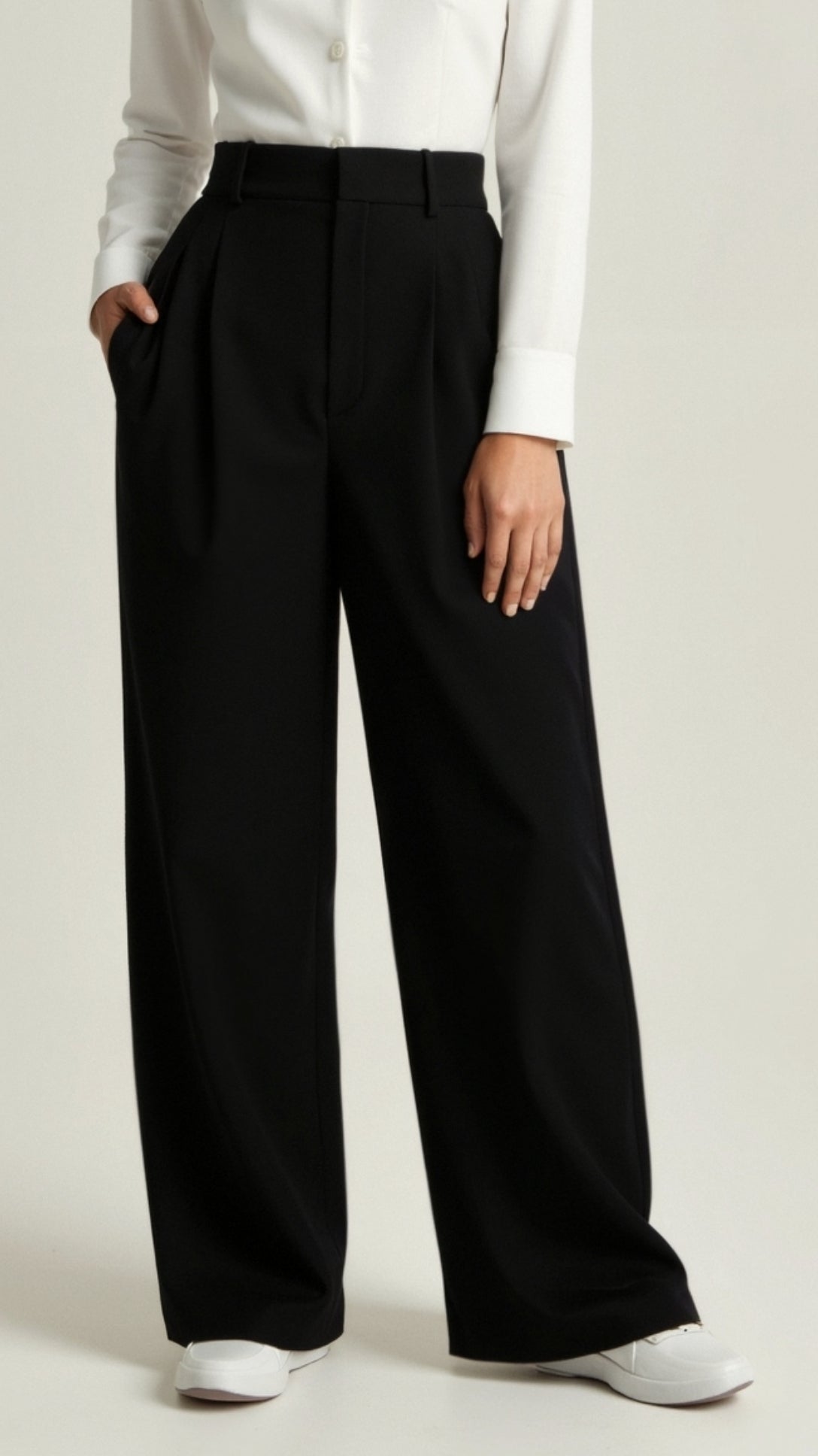 daisy | high waisted wide leg trousers