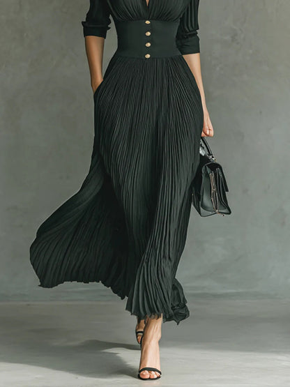 daisy | fitted waist midi dress