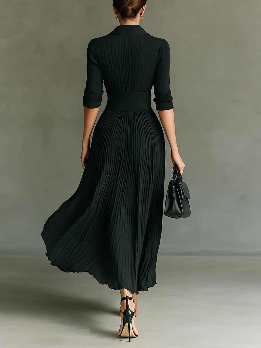daisy | fitted waist midi dress