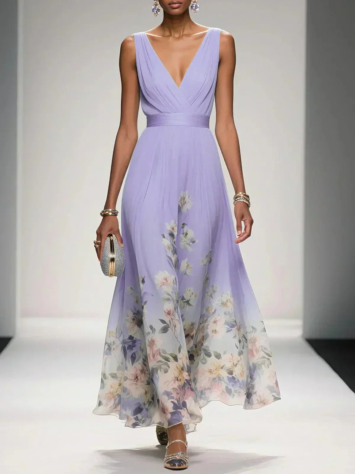 Sophia | Floral Wedding Guest Dress