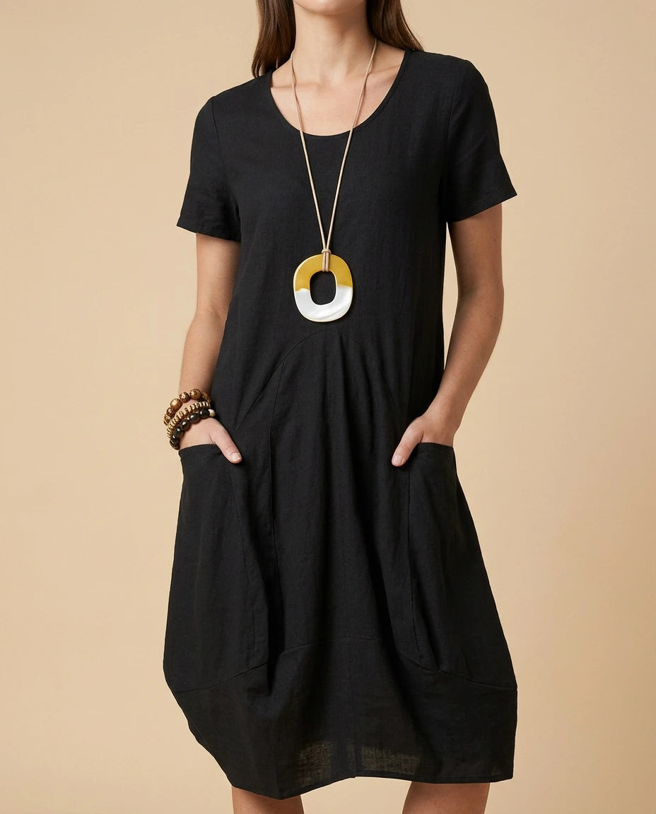Arianna | Casual Short Sleeve Dress