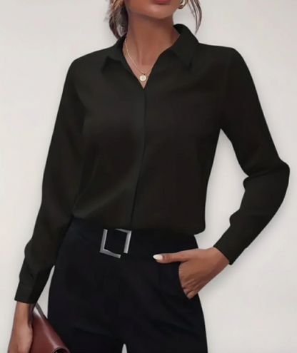 Sofia | Buttoned Office Blouse