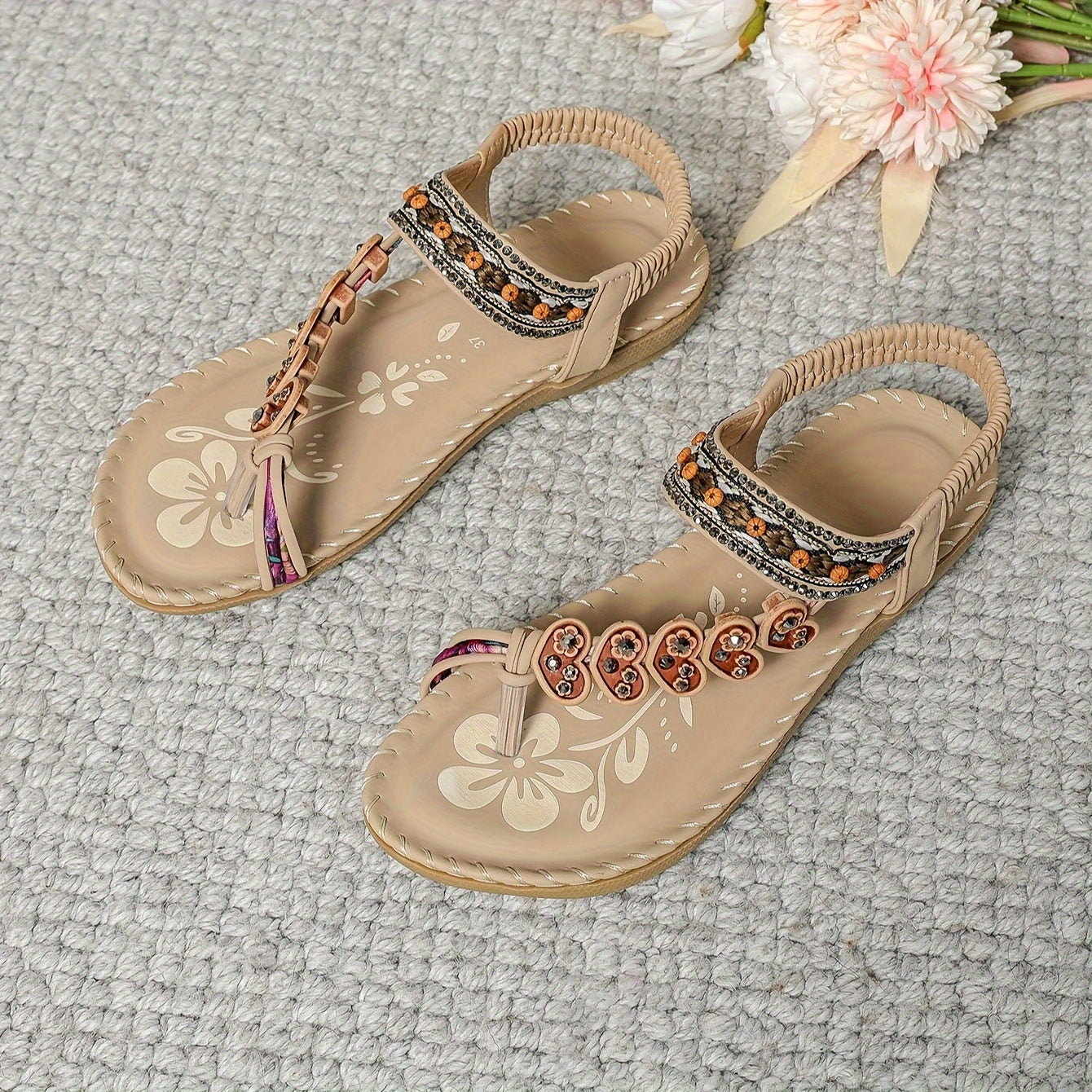 daisy | orthopedic beaded sandal