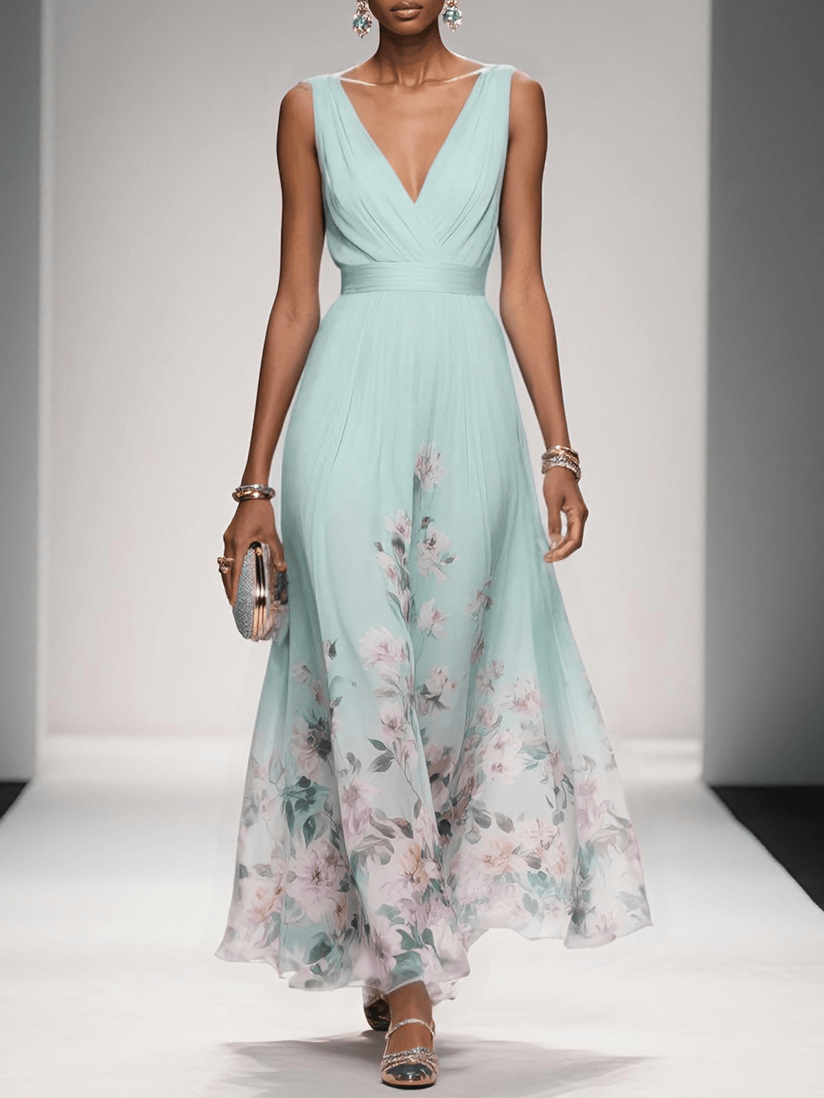 Sophia | Floral Wedding Guest Dress