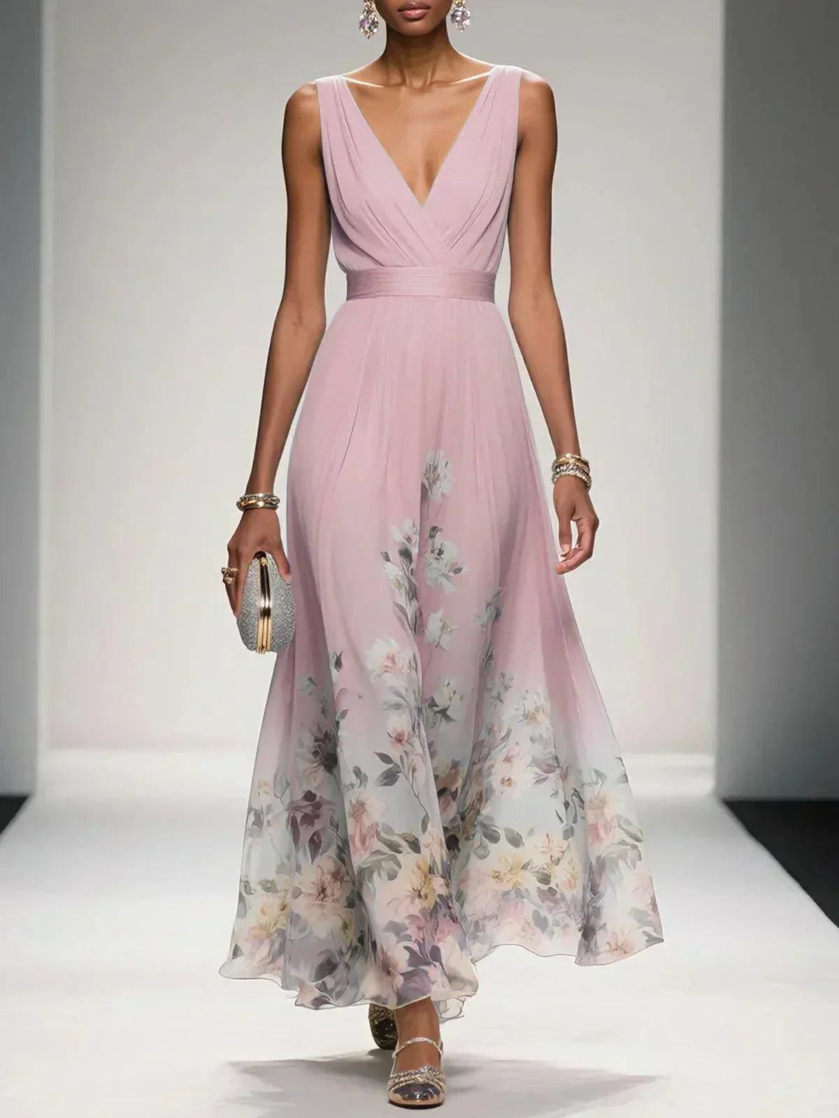 Sophia | Floral Wedding Guest Dress