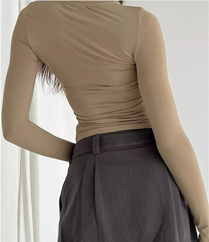 Grace | Long Sleeve Top in Timeless Elegance