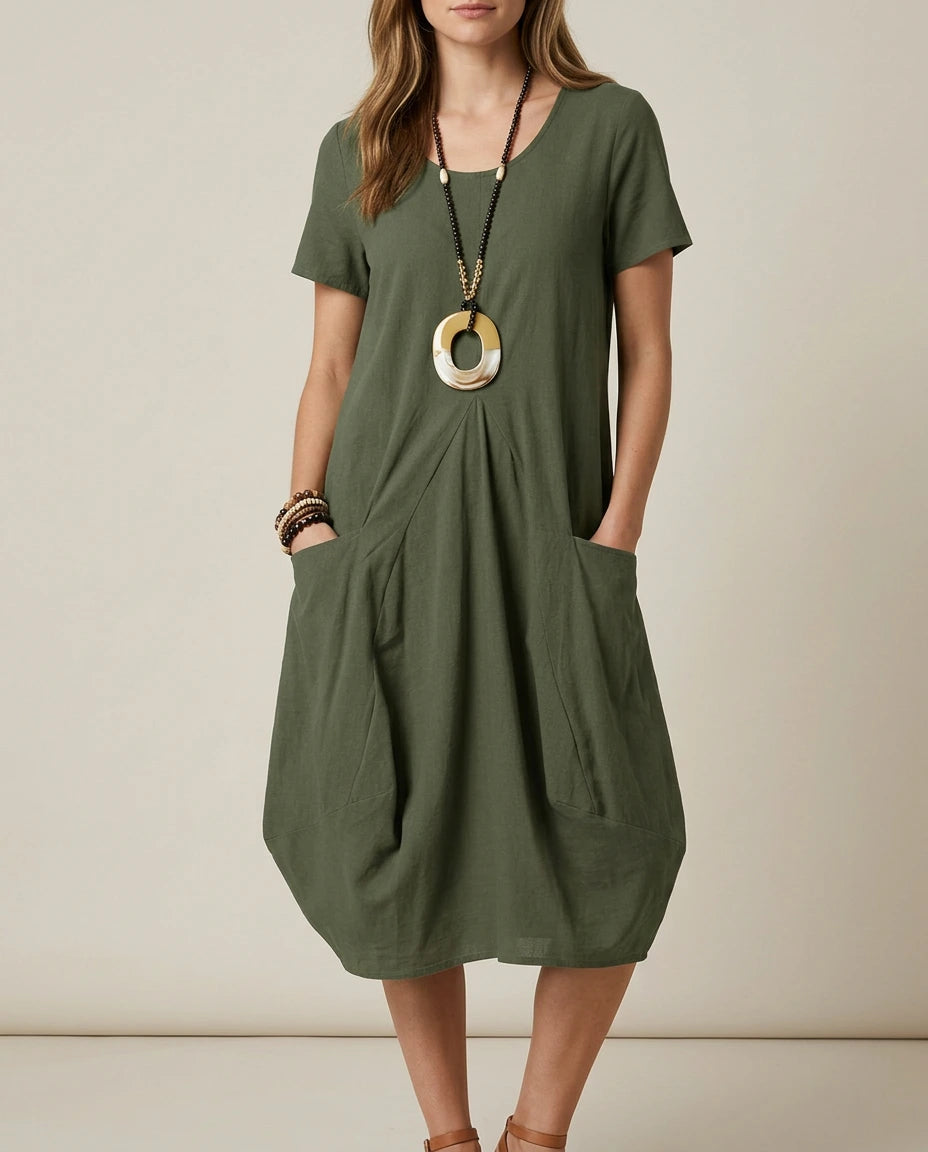 Arianna | Casual Short Sleeve Dress