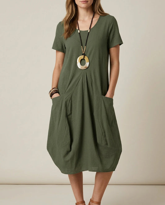 Arianna | Casual Short Sleeve Dress
