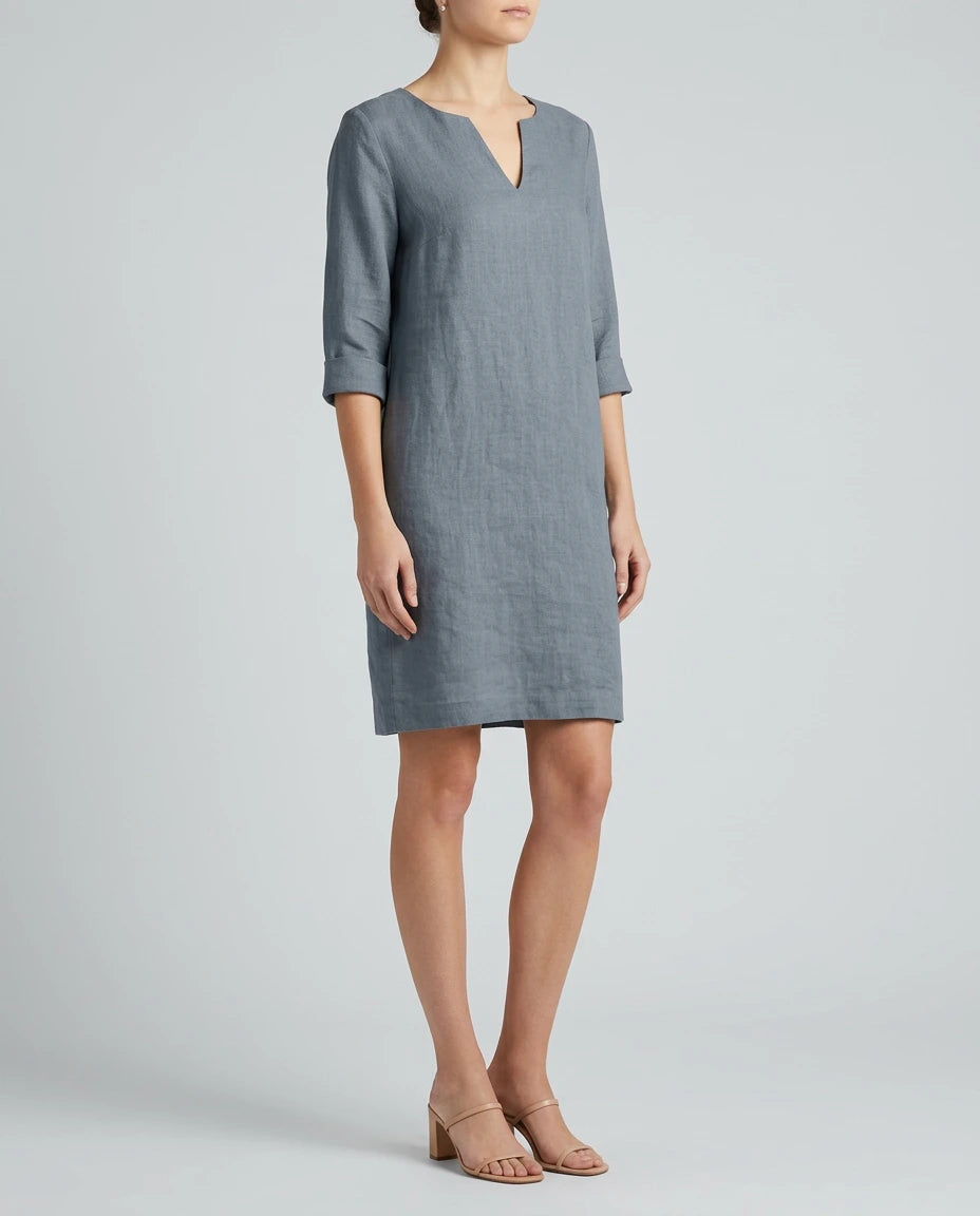 Cherish | V-Neck Knee-Length Dress