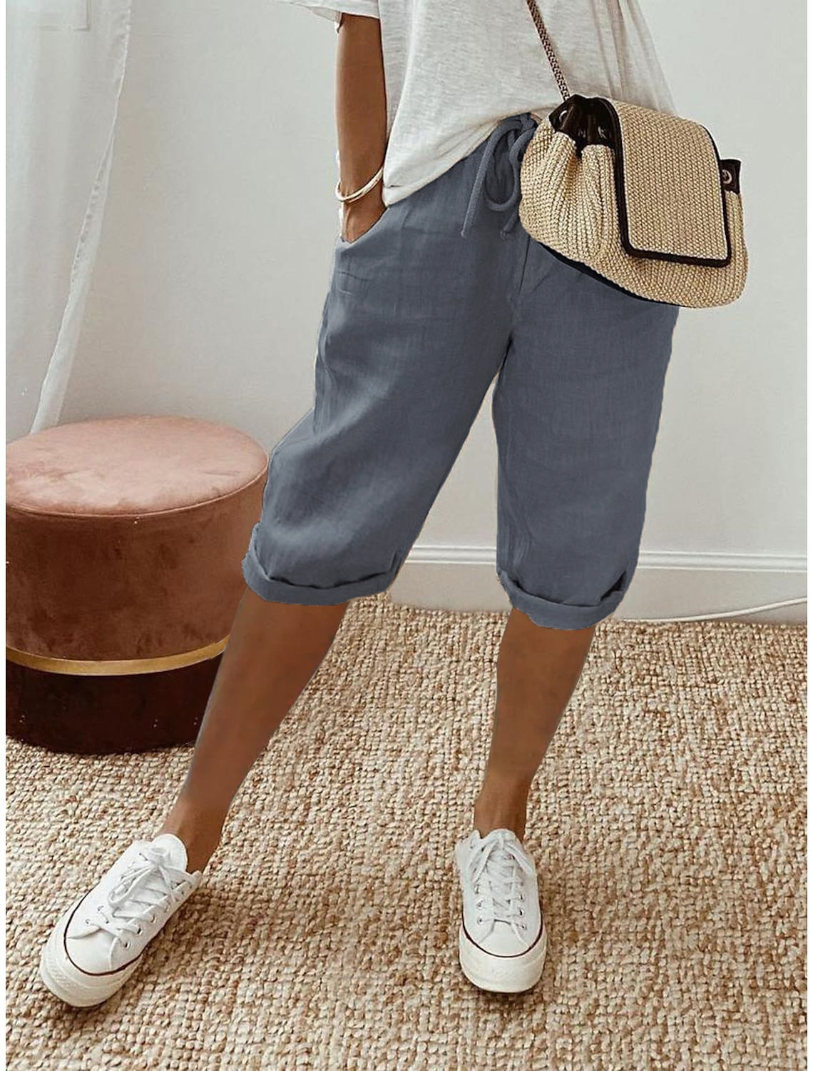 daisy | relaxed summer capri pants