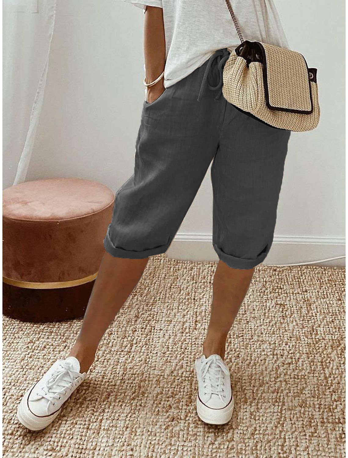 daisy | relaxed summer capri pants